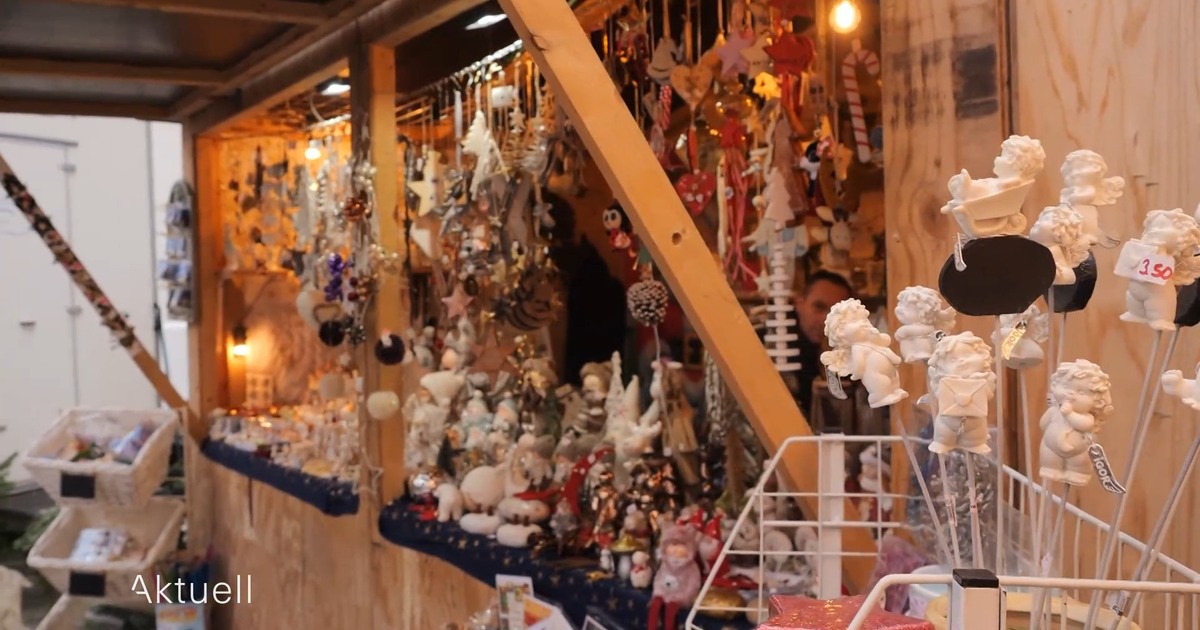 Festliche Vorweihnachtszeit auf dem Dillinger Christkindlesmarkt